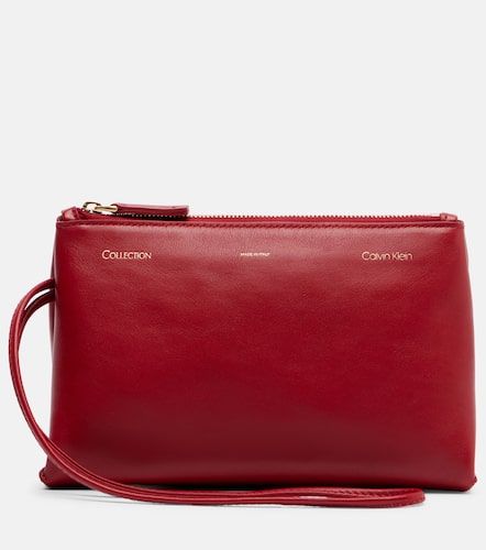 Pochette Essential Case Mini en cuir - Calvin Klein Collection - Modalova