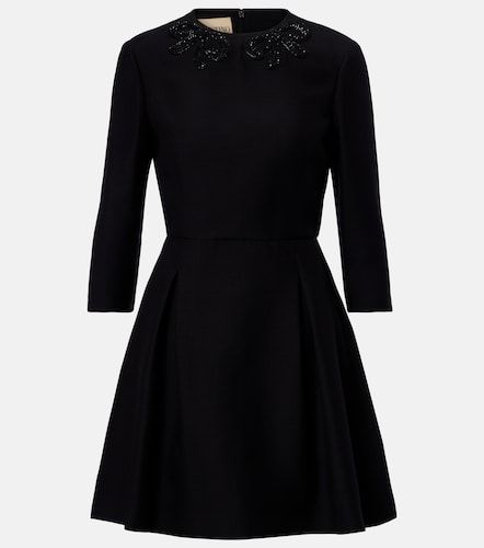 Robe en Crêpe Couture à ornements - Valentino Garavani - Modalova