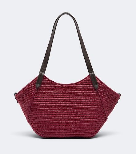 Cabas Monili façon raphia - Brunello Cucinelli - Modalova