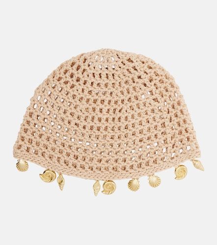 Oséree Bonnet en coton à ornements - Oseree - Modalova