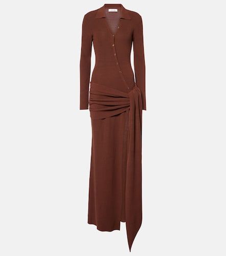 Robe longue Saros en coton mélangé - Aya Muse - Modalova
