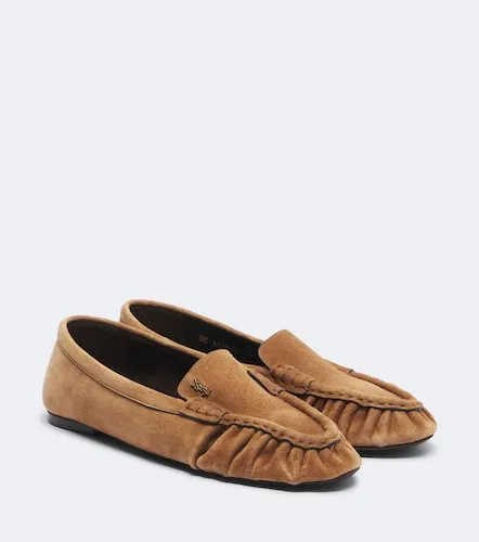 Mocassins Loaferino en daim - Saint Laurent - Modalova