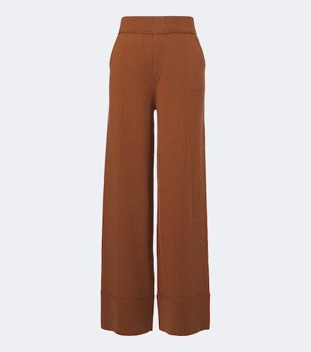 Pantalon ample en laine et cachemire - Jardin des Orangers - Modalova