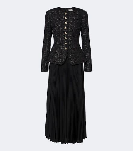 Robe blazer Claudina en tweed lamé - Simkhai - Modalova