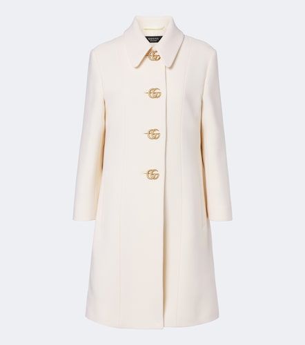 Gucci Manteau GG Marmont en laine - Gucci - Modalova