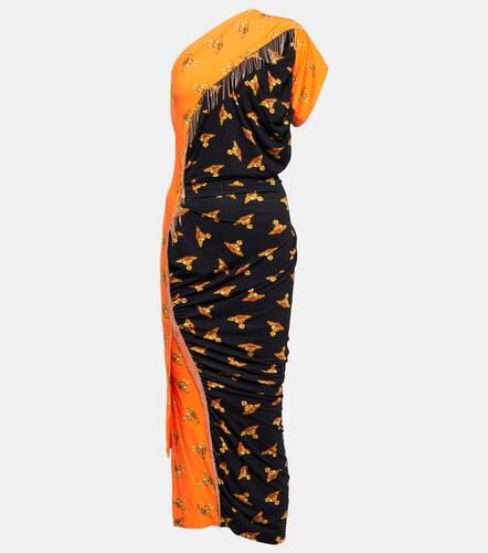 Robe midi imprimée asymétrique - Vivienne Westwood - Modalova