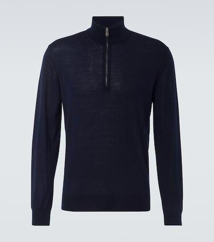Zegna Pull en laine à col zippé - Zegna - Modalova
