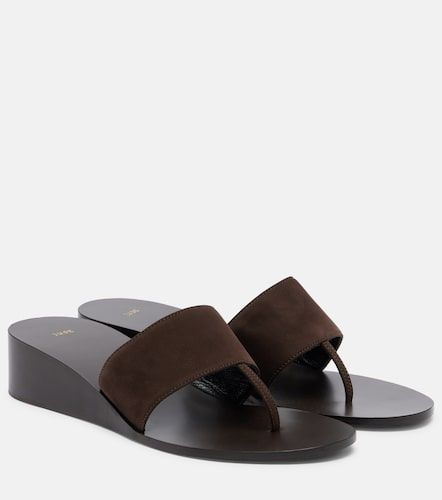 Mules compensées Lucille en cuir - JUDE - Modalova