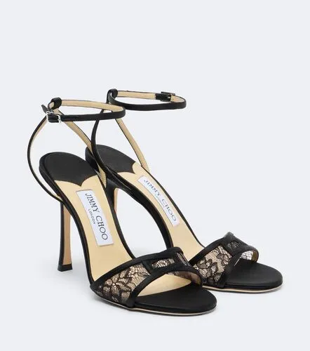 Jimmy Choo Sandales Leo en dentelle - Jimmy Choo - Modalova
