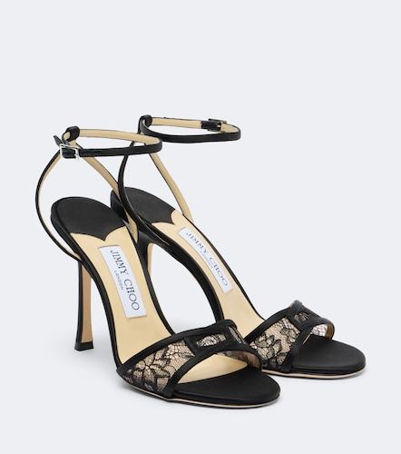 Jimmy Choo Sandales Leo en dentelle - Jimmy Choo - Modalova