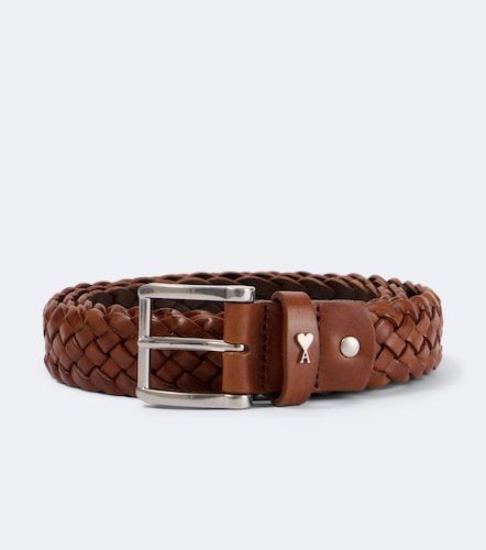 Ceinture Paris Paris en cuir tressé - Ami Paris - Modalova