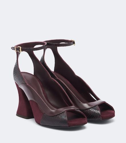 Sandales Marvi en cuir et daim - Zimmermann - Modalova