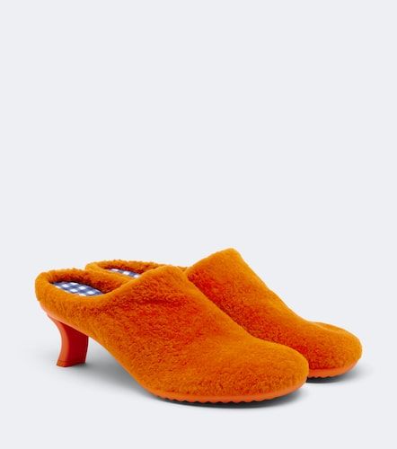 Loewe Mules Dive en shearling - Loewe - Modalova