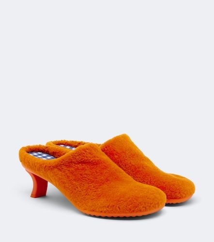 Loewe Mules Dive en shearling - Loewe - Modalova