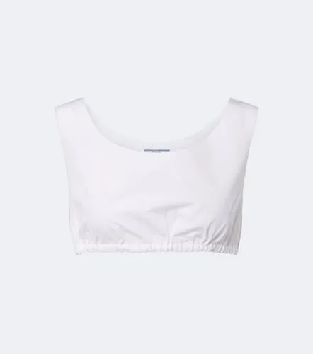 Prada Top court en coton - Prada - Modalova