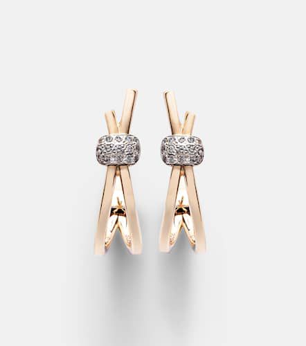 Boucles d'oreilles Together en or 18 ct et diamants - Pomellato - Modalova