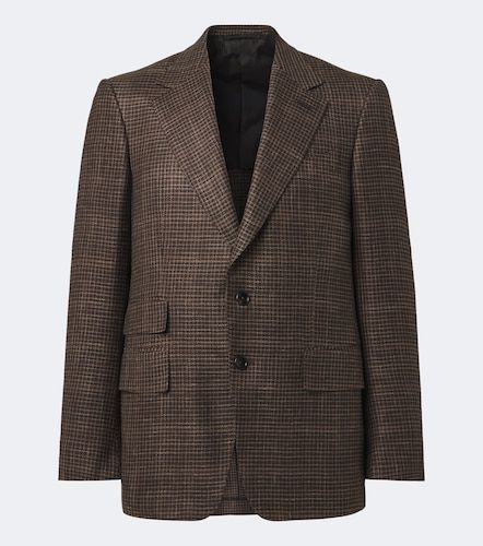 Blazer en laine, soie et lin - Tom Ford - Modalova