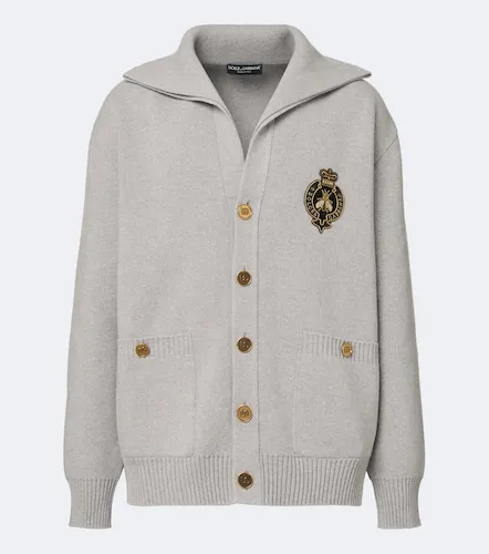 Cardigan en laine vierge - Dolce&Gabbana - Modalova