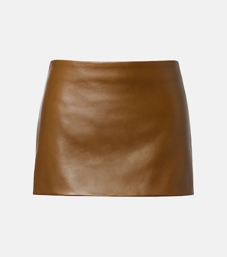 Khaite Mini-jupe Jett en cuir - Khaite - Modalova