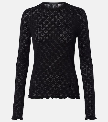 Gucci T-shirt GG en coton mélangé - Gucci - Modalova