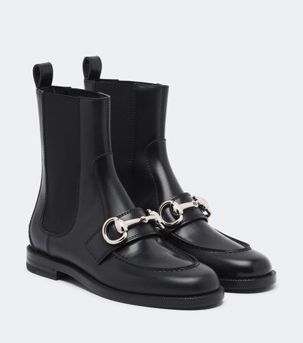Bottines Chelsea Boulevard Horsebit en cuir - Gucci - Modalova