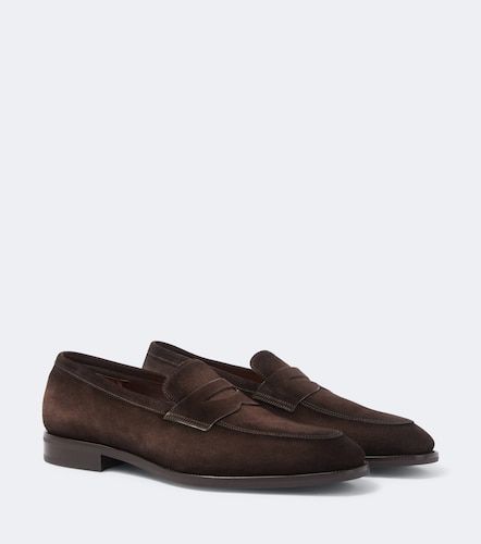 Santoni Mocassins Gregor en daim - Santoni - Modalova