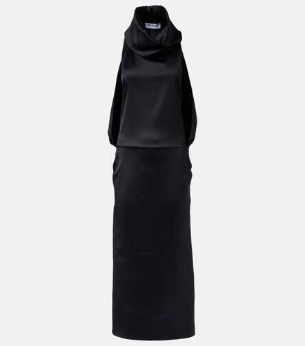 The Attico Robe midi en satin - The Attico - Modalova