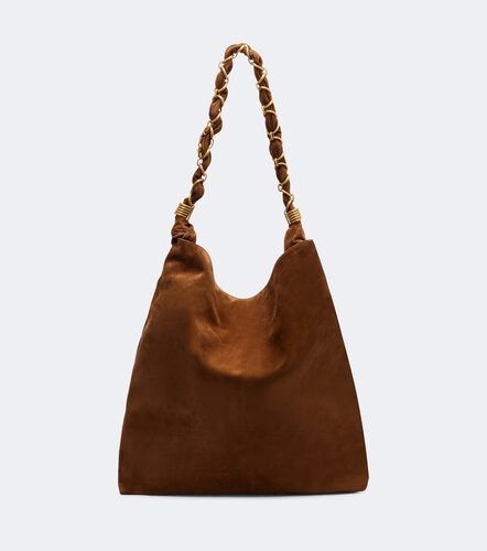 Sac Amalia Cassandre en daim - Saint Laurent - Modalova