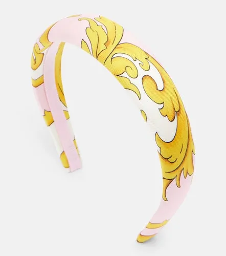 Versace Serre-tête en soie - Versace - Modalova