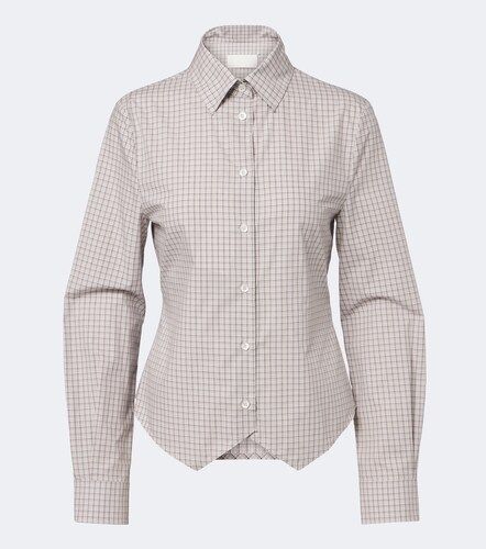 Chemise en coton à carreaux - Maison Margiela - Modalova