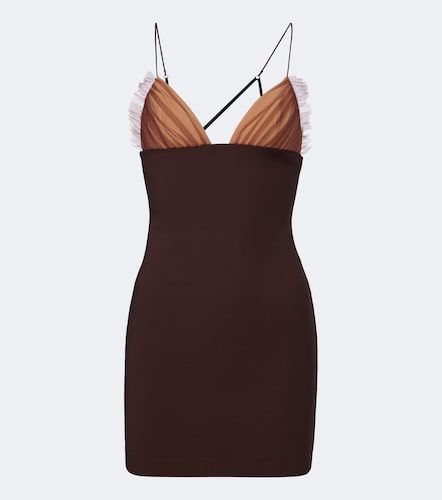 Robe en jersey et tulle - Nensi Dojaka - Modalova