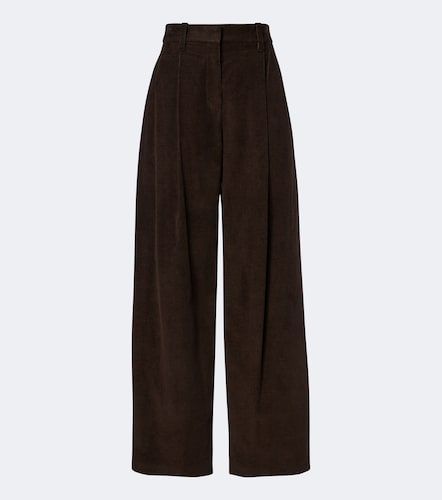 Pantalon ample Monili en coton mélangé - Brunello Cucinelli - Modalova