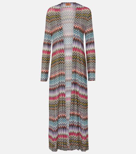 Missoni Cardigan Zig Zag en lamé - Missoni - Modalova