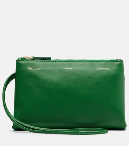 Pochette Essential Case Mini en cuir - Calvin Klein Collection - Modalova