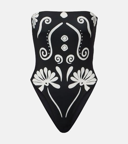 Maillot de bain bustier Lore à imprimé - Cala de la Cruz - Modalova