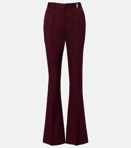 Versace Pantalon évasé en laine - Versace - Modalova