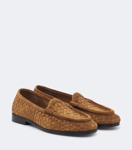 Mocassins Silenzio en daim Intrecciato - Bottega Veneta - Modalova