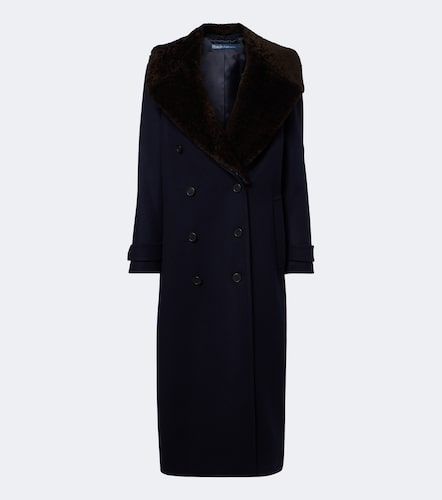 Manteau en laine et shearling - Polo Ralph Lauren - Modalova