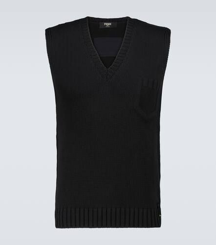Fendi Gilet en coton mélangé - Fendi - Modalova