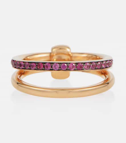 Bague Iconica en or rose 18 ct et rubis - Pomellato - Modalova