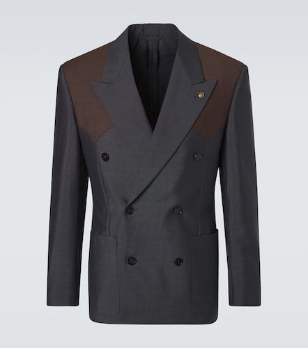 Blazer Medusa en laine et mohair - Versace - Modalova