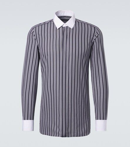 Chemise en coton à rayures - Tom Ford - Modalova