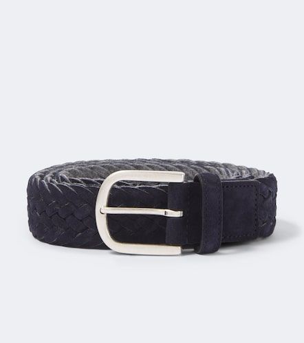 Canali Ceinture en daim tressé - Canali - Modalova