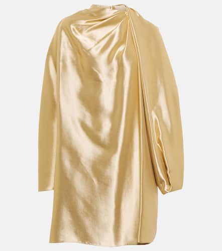 Robe asymétrique en lamé de soie mélangée - Fendi - Modalova