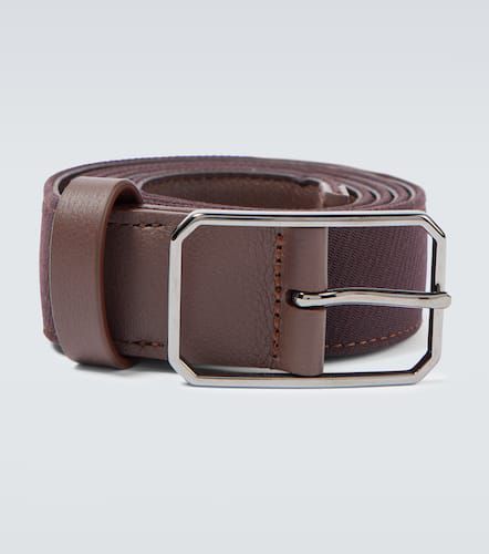 Ceinture Tailor en cuir et laine - Loro Piana - Modalova