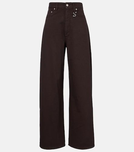 Jean ample Siamese à taille mi-haute en denim - Sportmax - Modalova
