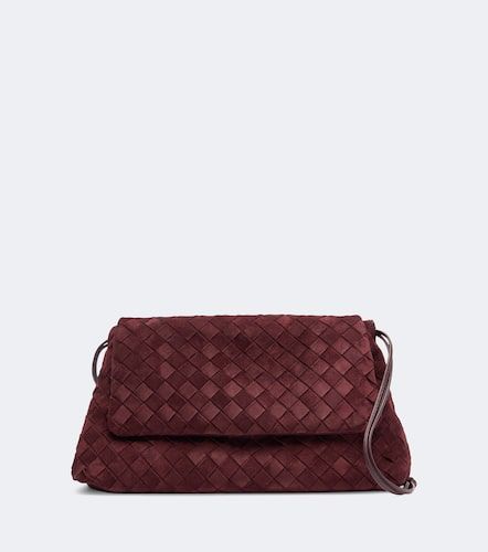 Pochette Giorno en daim Intrecciato - Bottega Veneta - Modalova