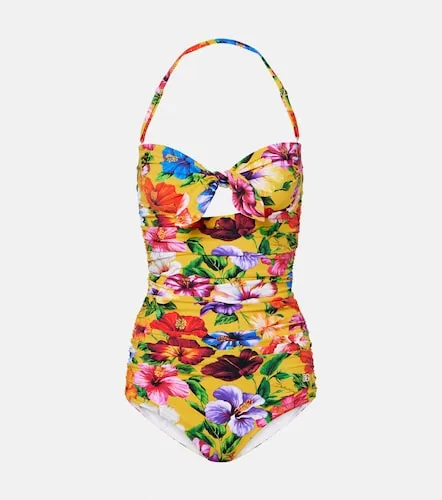 Maillot de bain à fleurs - Dolce&Gabbana - Modalova