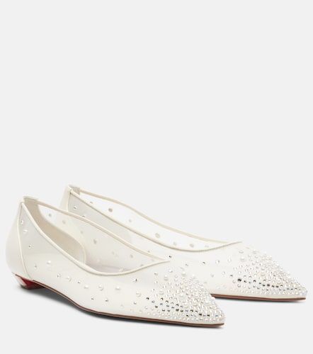 Ballerines Miss Z Degrastrassina Perla - Christian Louboutin - Modalova