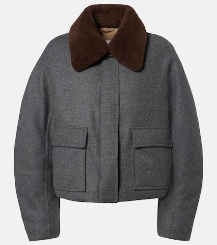 Veste courte en alpaga et cachemire - Brunello Cucinelli - Modalova